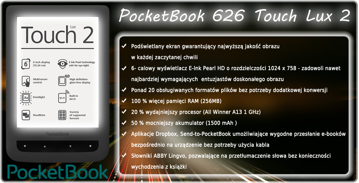 pocketbook touch lux 626
