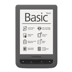Czytnik ebooków PocketBook 624 Basic Touch -dotykowy ekran