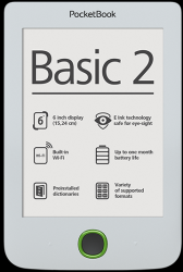 Czytnik ebooków PocketBook 614 Basic 2 Biały w czytio.pl