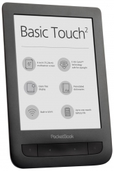 Czytnik ebooków PocketBook 625 Basic Touch 2 -dotykowy ekran
