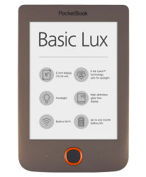PocketBook 615 Basic Lux Brązowy