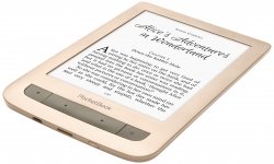 Czytnik ebooków PocketBook 626 Touch Lux 3 w kolorze złotym