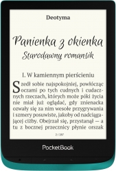 Czytnik ebooków PocketBook Touch Lux 4 (627) w kolorze szmaragdowym