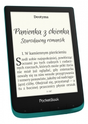 Czytnik ebooków PocketBook Touch Lux 4 (627) w kolorze szmaragdowym