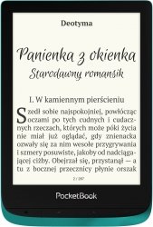 Czytnik ebooków PocketBook Touch Lux 4 (627) w kolorze szmaragdowym