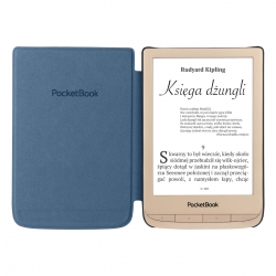 Czytnik ebooków PocketBook Touch Lux 4w kolorze złotym z etui