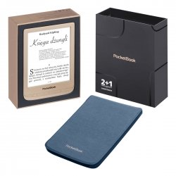 Czytnik ebooków PocketBook Touch Lux 4w kolorze złotym z etui