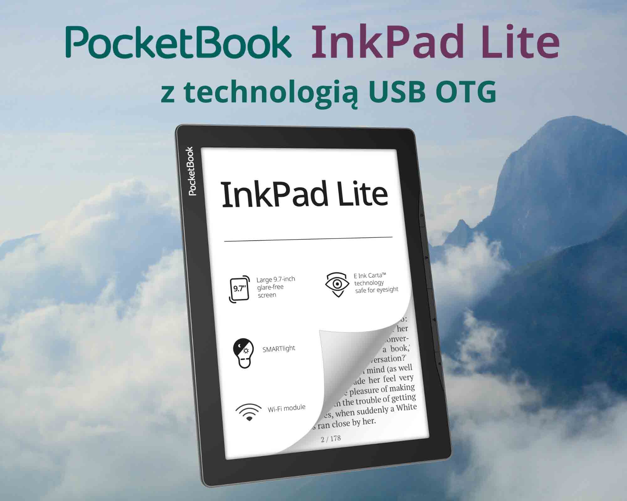 PocketBook InkPad Lite - aktualizacja oprogramowania